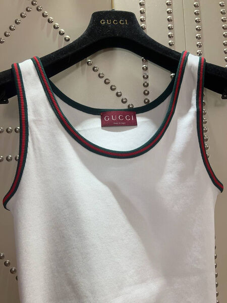 Майка Gucci женский белый 180346-2