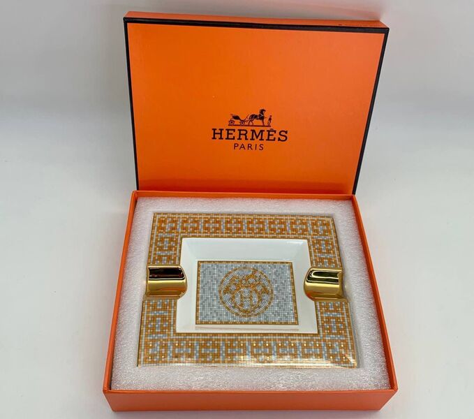 Пепельница Hermès молочный 56453