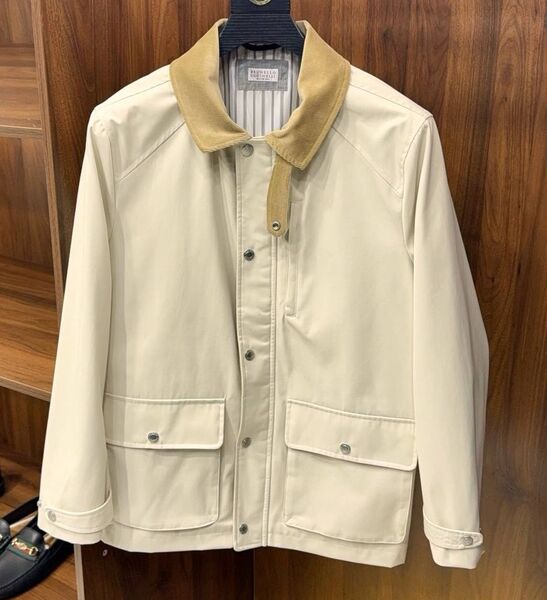 Мужская куртка Brunello Cucinelli мужской графитовый 181694