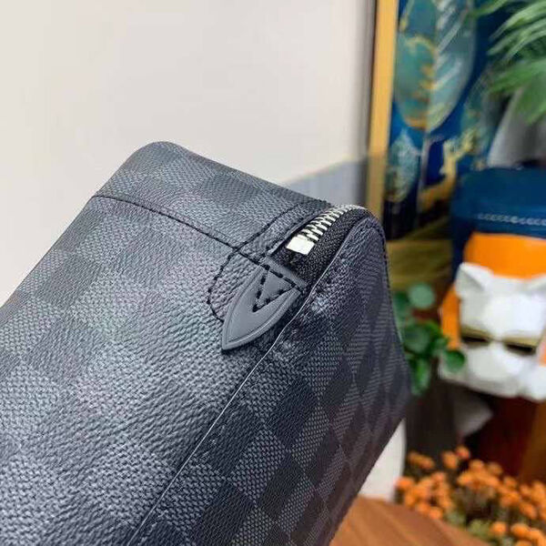 Мужской несессер косметичка Louis Vuitton мужской канва синий 111309-8