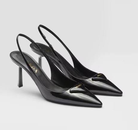 Туфли Prada женский кожа черный 137024