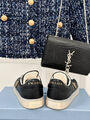Кеды Prada женский кожа черный 147363-3
