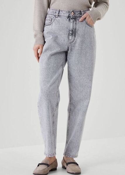 Джинсы Brunello Cucinelli женский джинса бирюзовый 142625