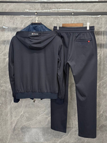Мужской костюм Kiton мужской синий 201569-2
