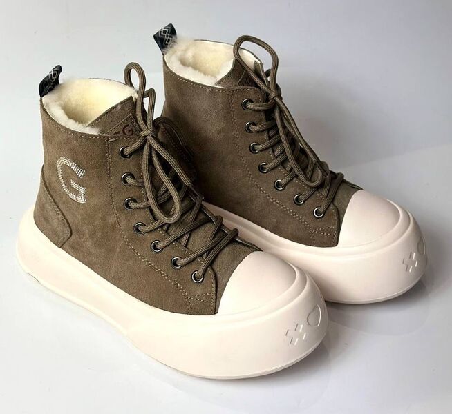 Угги Ugg женский замша болотный 129892