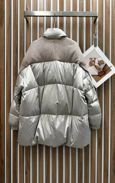 Пуховик Loro Piana женский графитовый 164984-8