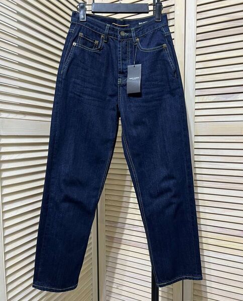 Джинсы Saint Laurent женский джинса синий 114233