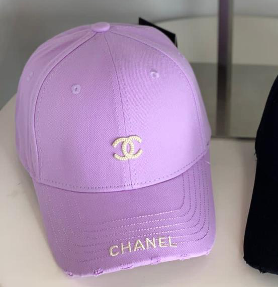 Кепка Chanel женский фиолетовый 25937