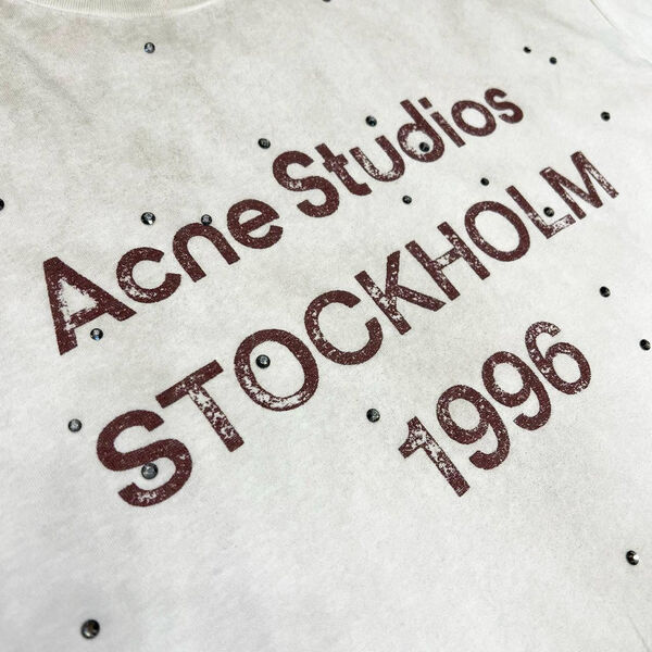 Лонгслив Acne Studios женский белый 182185-5