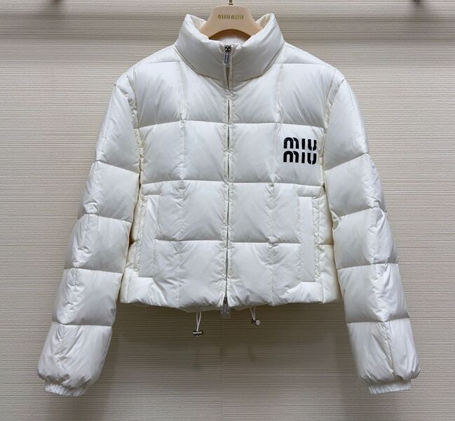 Пуховик Miu Miu 124252