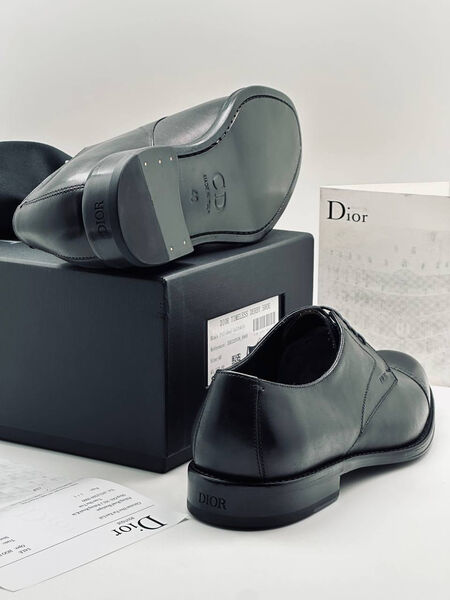 Мужские туфли Christian Dior мужской кожа черный 145853-4