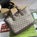 Сумка Gucci женский канва бежевый 142012-3