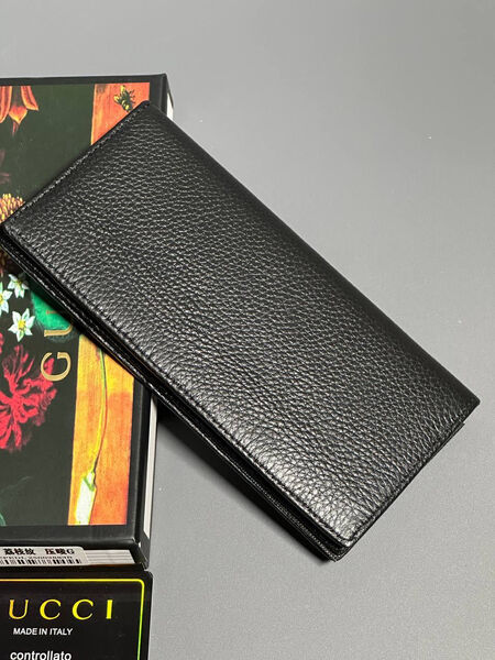 Мужской портмоне Gucci мужской черный 154021-2