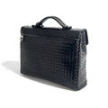 Мужской портфель Bottega Veneta мужской кожа черный 62002-8