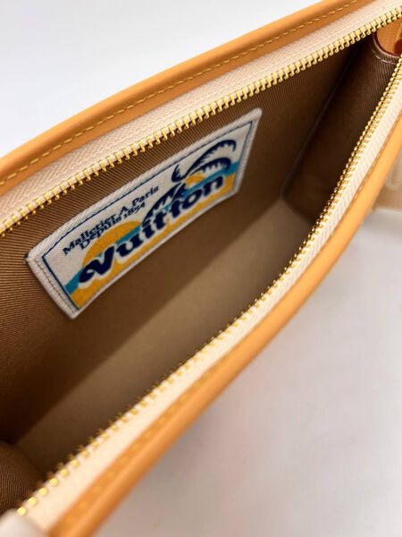 Бумажник Louis Vuitton женский кожа бежевый 161578-5