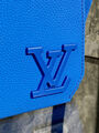 Мужская сумка слинг Louis Vuitton мужской кожа синий 144445-9