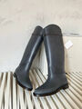 Сапоги Brunello Cucinelli женский кожа графитовый 130279-3
