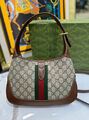 Сумка Gucci женский кожа графитовый 137908-4