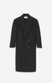 Пальто Saint Laurent женский черный 137280-2