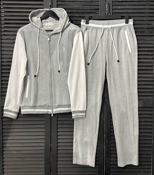 Мужской костюм Brunello Cucinelli мужской графитовый 185296