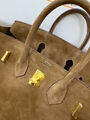 Сумка Hermès Birkin 25 женский замша 155728-3