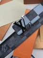Мужской ремень Louis Vuitton мужской канва графитовый 115782-4