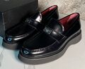 Мужские лоферы Dolce & Gabbana мужской кожа swift черный,серебристый 170953