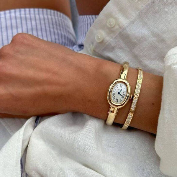 Часы Cartier белый 156932-2