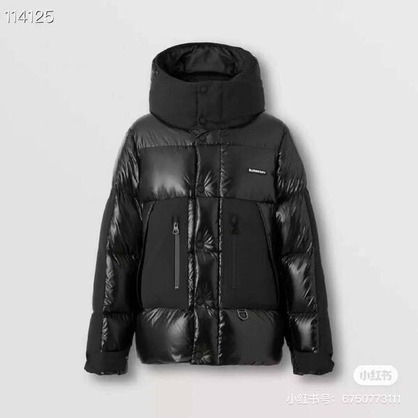 Мужской пуховик Burberry мужской черный 161324-2
