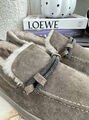 Лоферы Brunello Cucinelli женский овчина бежевый 39772-8
