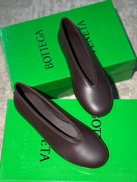 Балетки Bottega Veneta женский кожа 198821-2