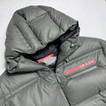 Мужской пуховик Prada мужской болотный 168849-3