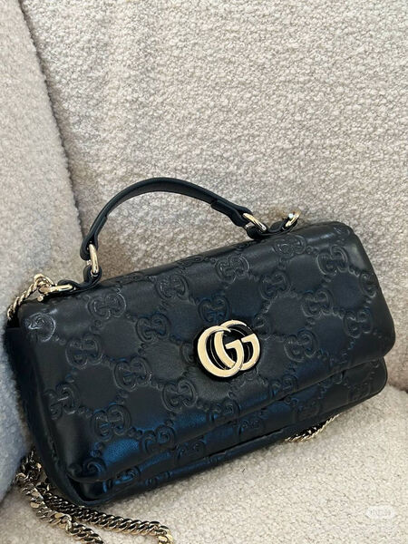Сумка Gucci женский кожа черный 165497-4