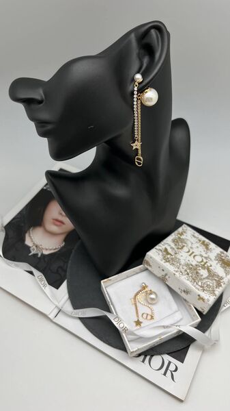 Серьги Dior бронзовый 175918-3