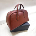 Сумка Celine женский кожа бордовый 162536-3