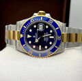 Часы Rolex Submariner Blue Dial синий 155553-5