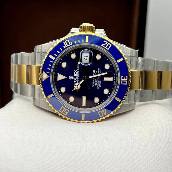 Часы Rolex Submariner Blue Dial синий 155553-5
