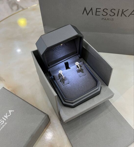 Серьги Messika бронзовый 176071-2