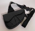 Мужская сумка слинг Christian Dior Saddle мужской кожа черный 132077-1