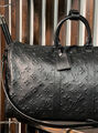 Дорожная сумка Louis Vuitton мужской кожа черный 19229-3
