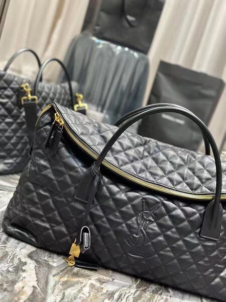 Дорожная сумка Saint Laurent мужской кожа черный 120933-3