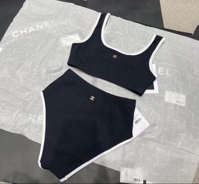 Купальник Chanel женский черный 37087-6