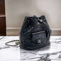 Сумка Chanel женский кожа черный 149778-6