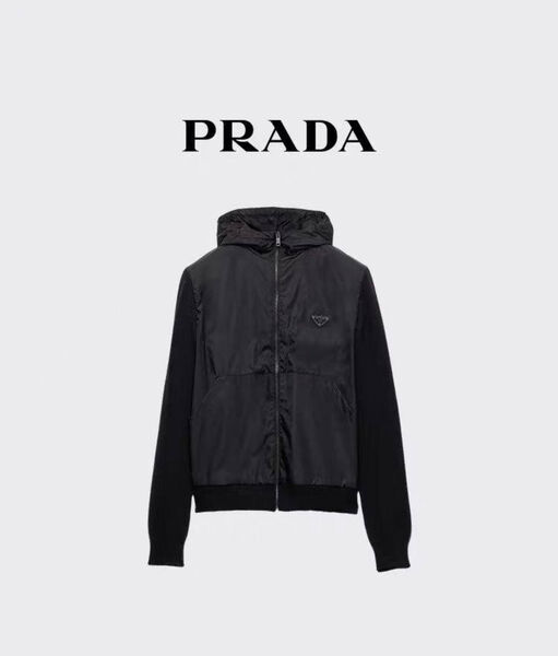 Мужская ветровка Prada мужской черный 180768-4