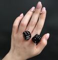 Серьги Chanel 70605-2