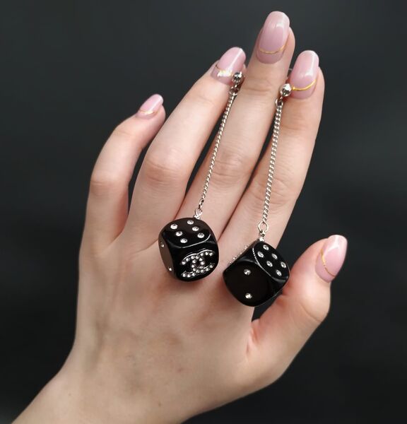 Серьги Chanel 70605-2