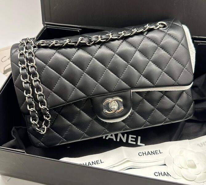 Сумка Chanel Mini женский кожа черный 118819