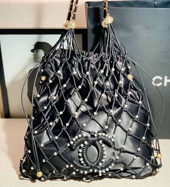 Сумка Chanel женский кожа черный 170444