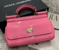 Сумка Dolce&Gabbana женский кожа розовый 129308-1