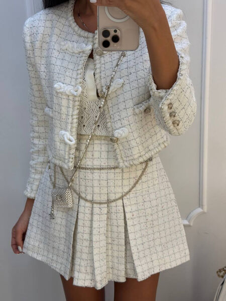 Костюм Chanel женский белый 198167